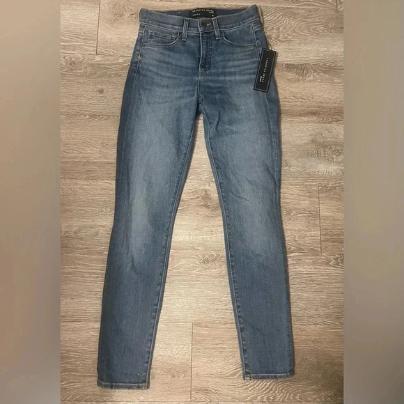 New NWT Veronica Beard Debbie High Rise Skinny Jeans size 28 keystone denim blue - Picture 2 of 9